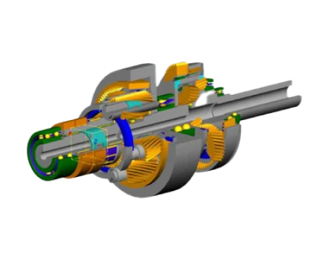 Co Axial 2 Speed Transmission